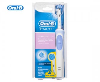 Oral-B 博朗欧乐B 清亮型电动牙刷 柔和敏感型 1套(电动牙刷 1个+替换刷头 2个+充电座 1个) Oral-B 博朗欧乐B 清亮型电动牙刷 柔和敏感型 1套(电动牙刷 1个+替换刷头 2个+充电座 1个)